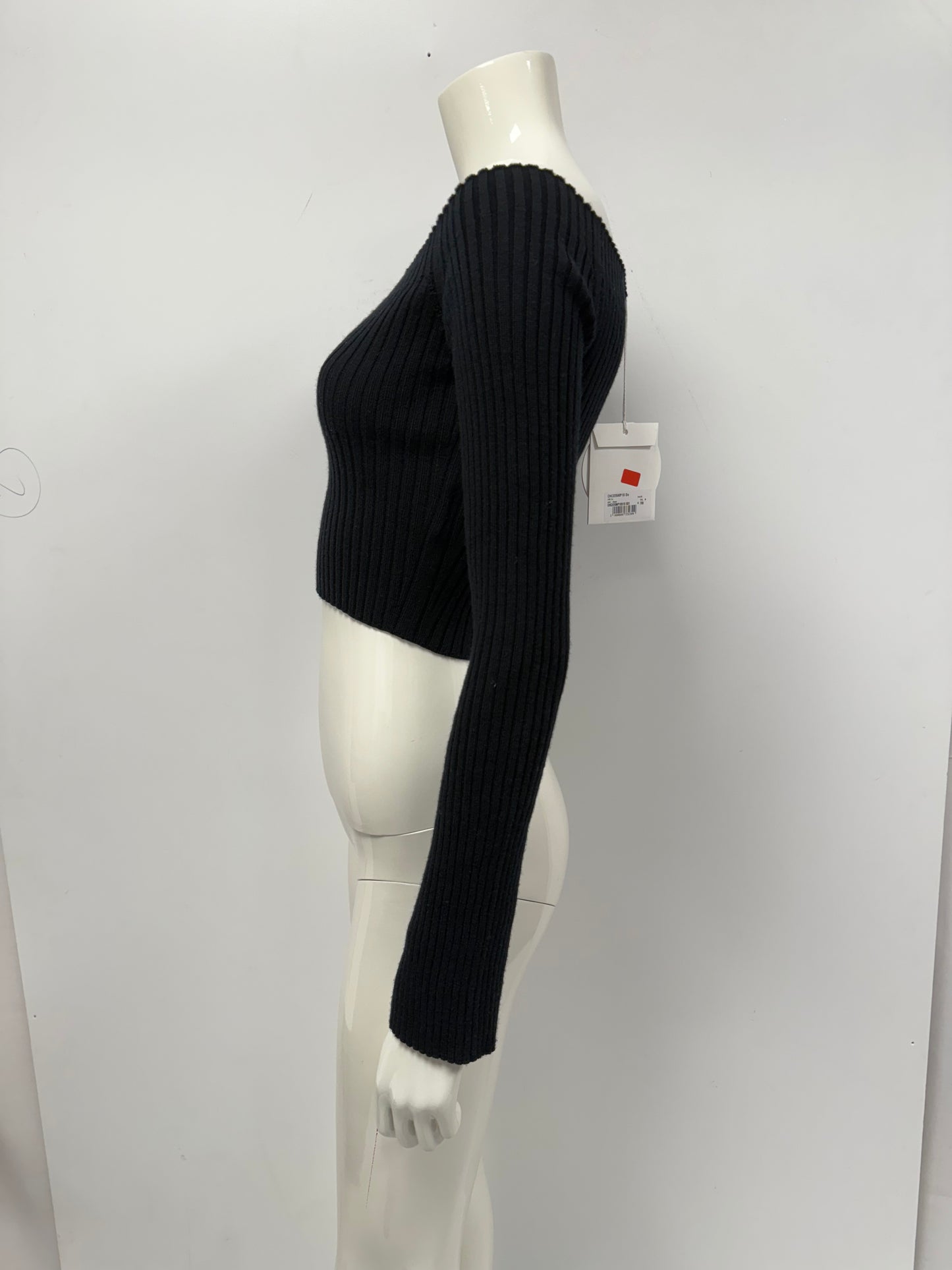 Chloe Off the shoulder knit - black (pre-owned)