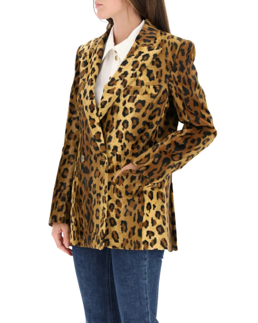 Blaze Milano Everynight Leopard Blazer