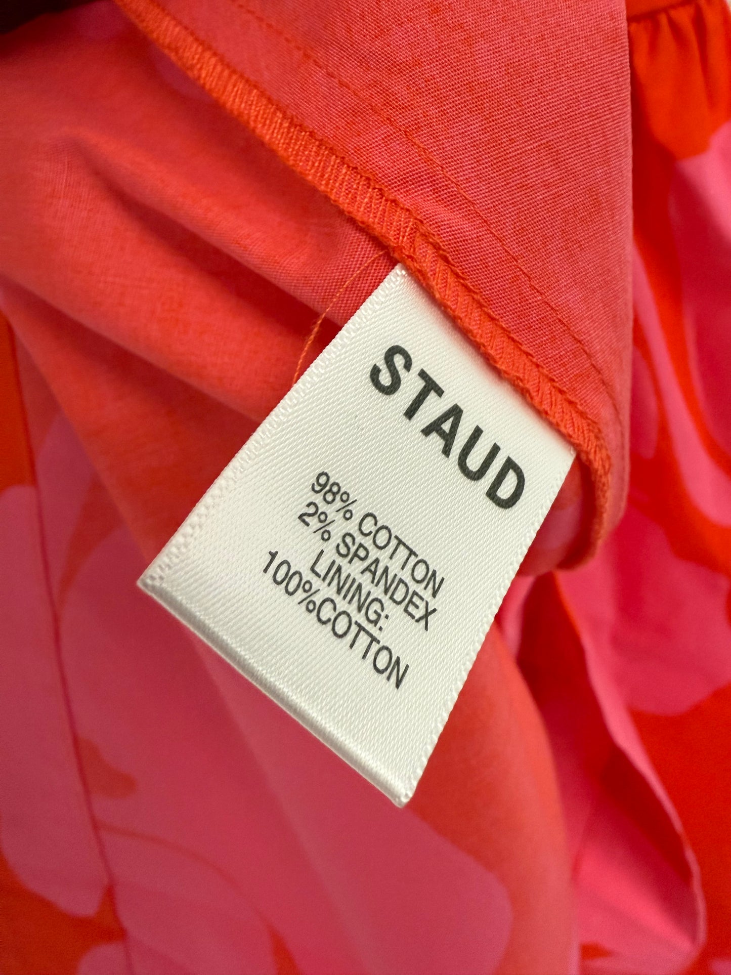 Staud Floral Cotton dress (pre-owned)