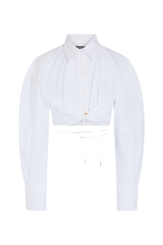 Jacquemus Plidao Cropped Shirt (pre-owned)