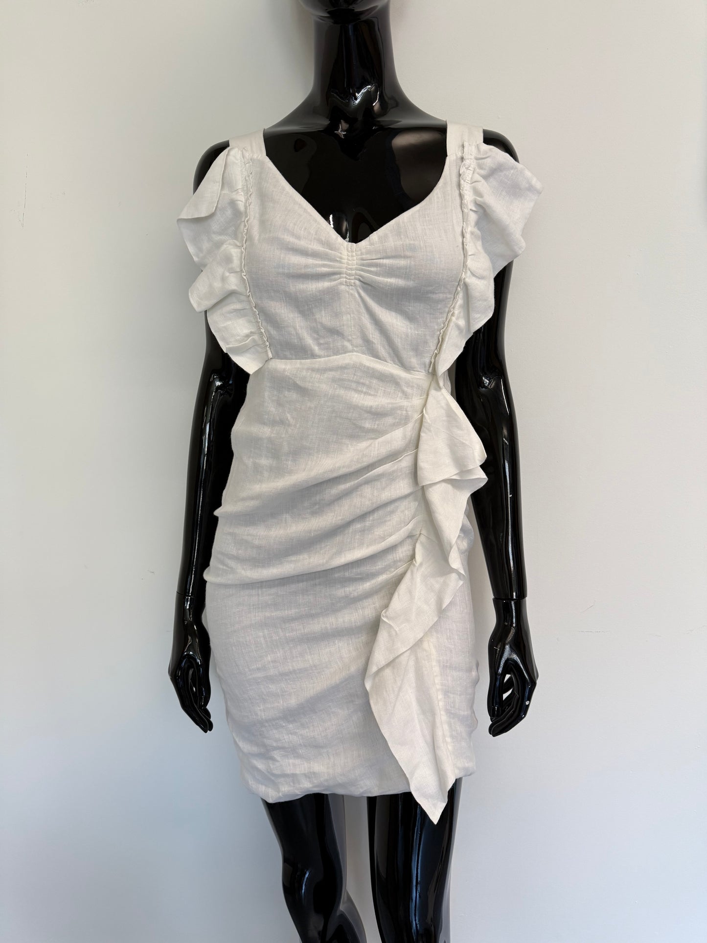 Isabel Marant Ètoile white linen dress (pre-owned)