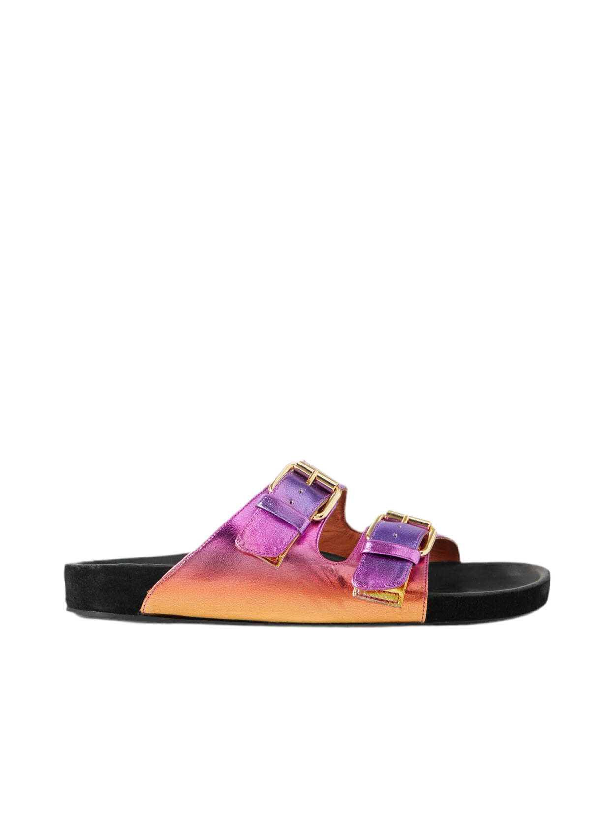 Isabel marant metallic slides (pre-owned)