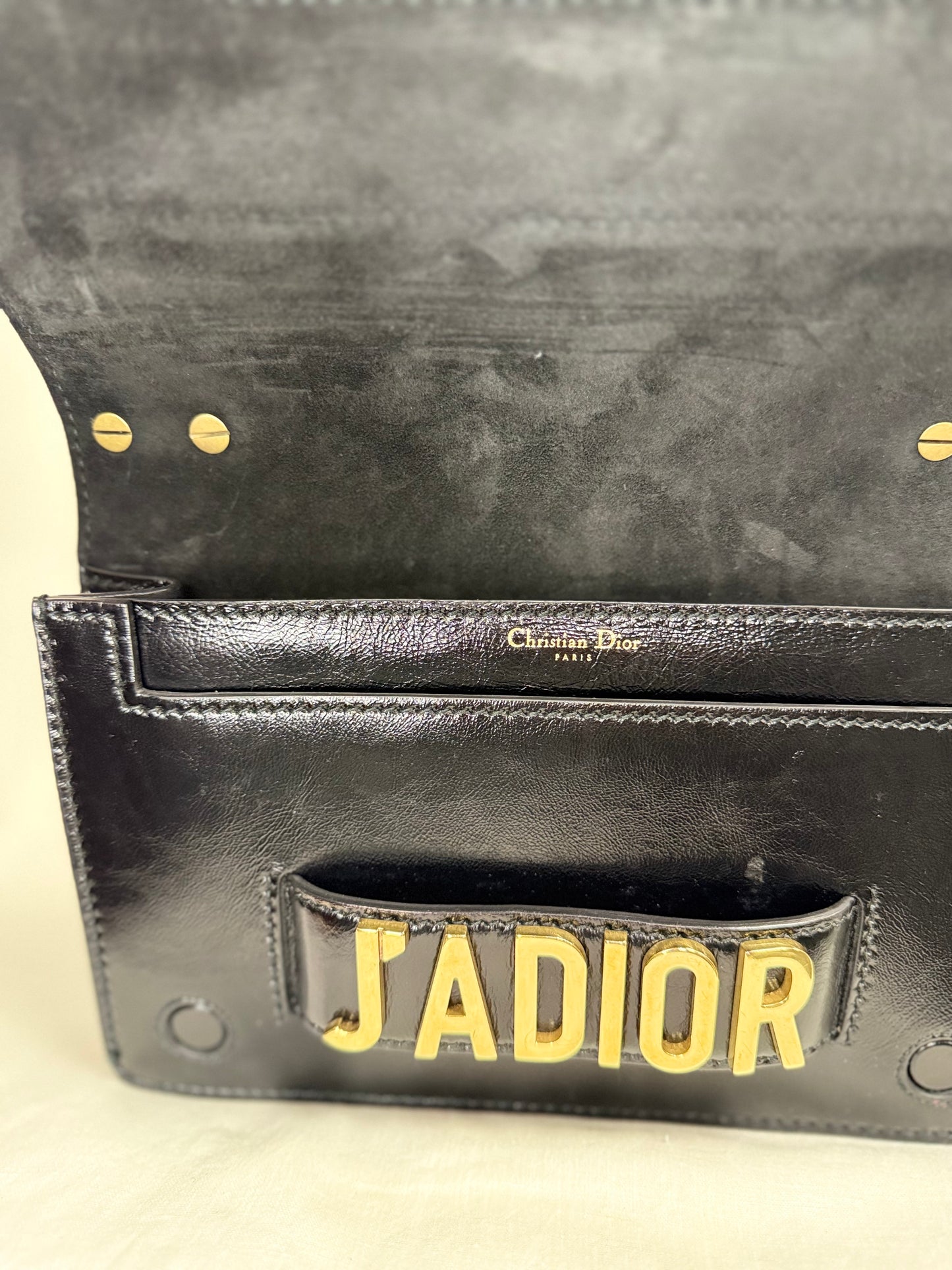 Christian Dior J’adior bag - black, gold hardware (pre-owned)