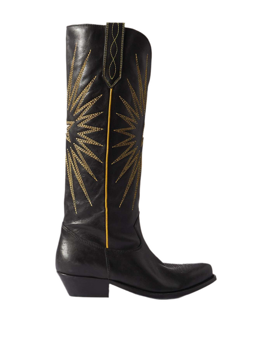 Golden Goose Deluxe wish star cowboy boots (pre-owned)