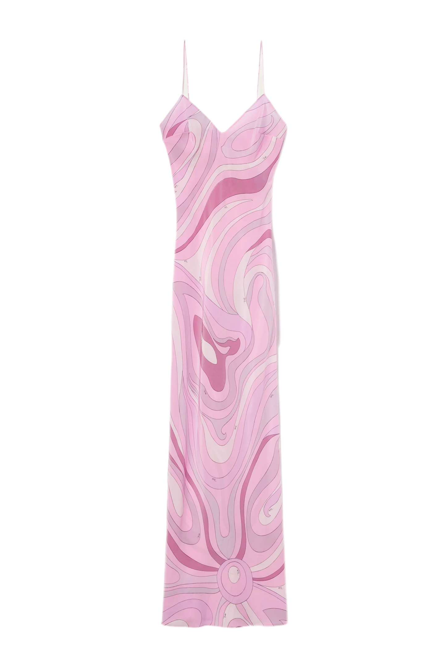 Pucci print silk dress pink (Pre-owned)