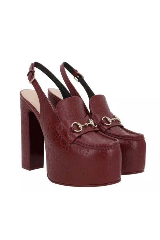 Gucci horsebit platforms (pre-owned)