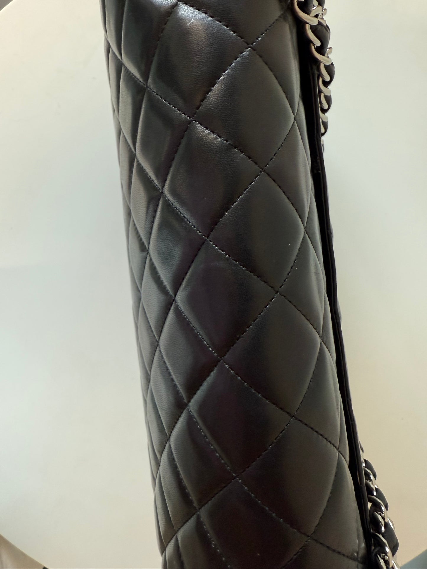 Chanel Black Maxi single flap