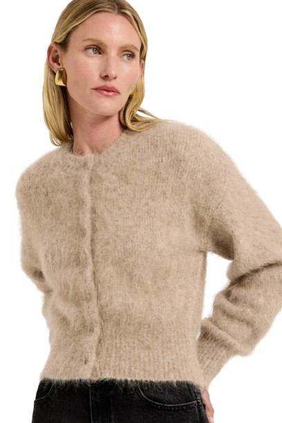 Henne Beige Cardigan (pre-owned)