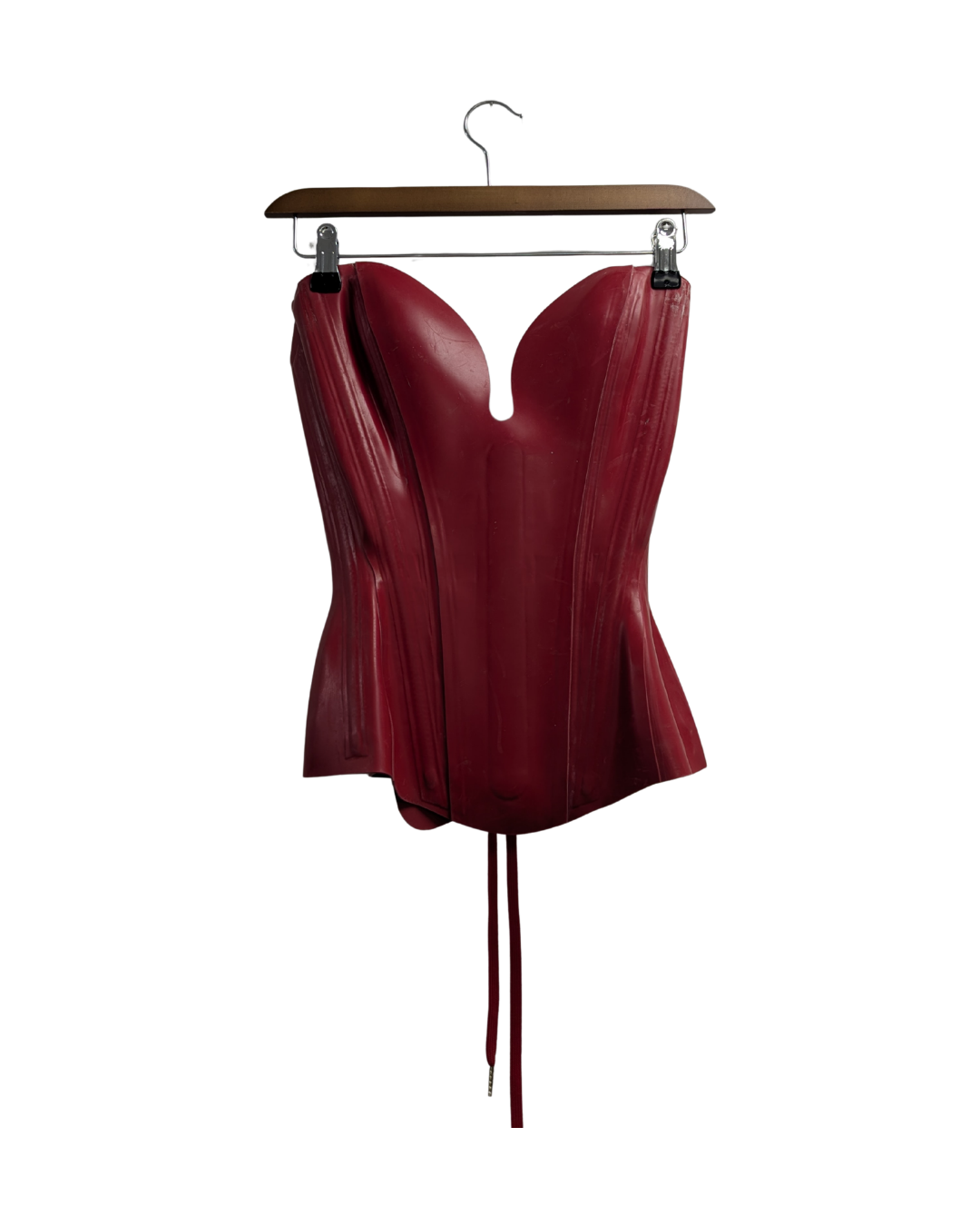 Lady Lucie Latex red corset top