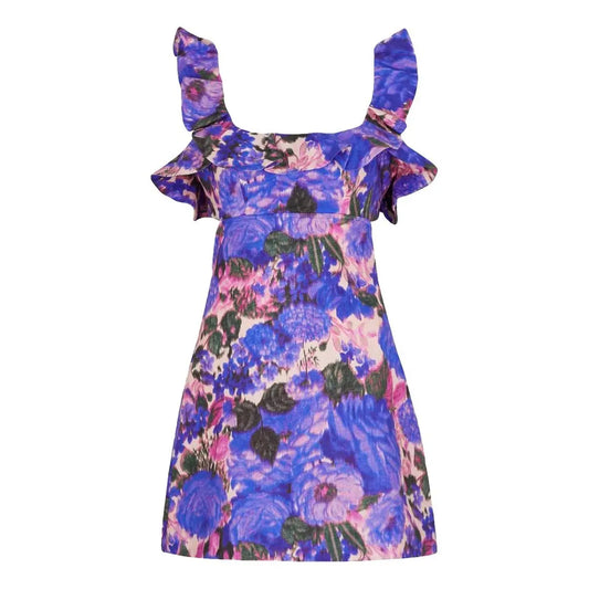Zimmermann High Tide Frilled Mini Dress (pre-owned)