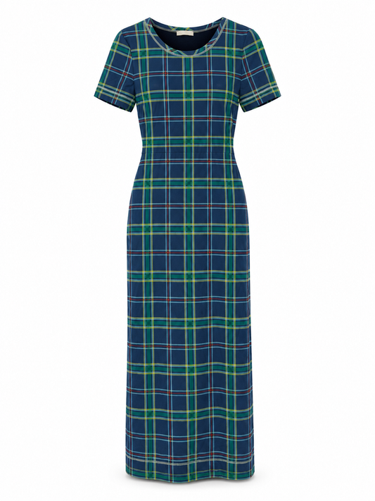 Fendi 2018 check midi dress