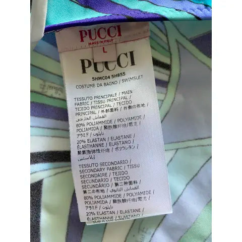 Pucci Iride swimsuit (pre-owned)