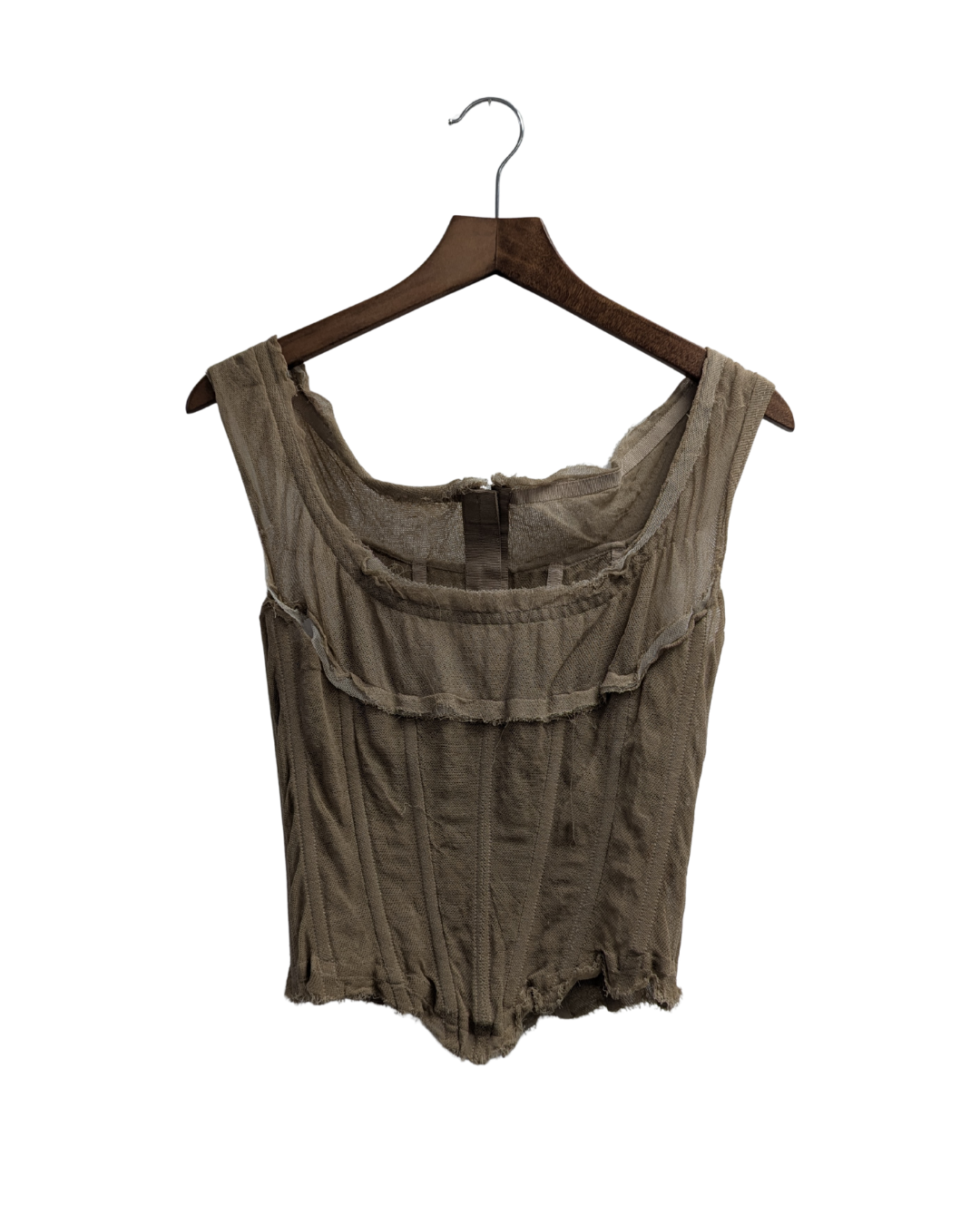 Dolce & Gabbana beige corset top