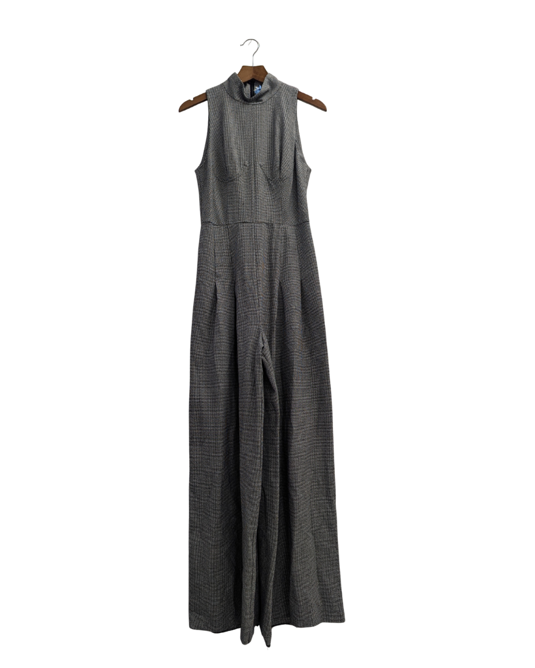 Topshop houndstooth jumpsuit