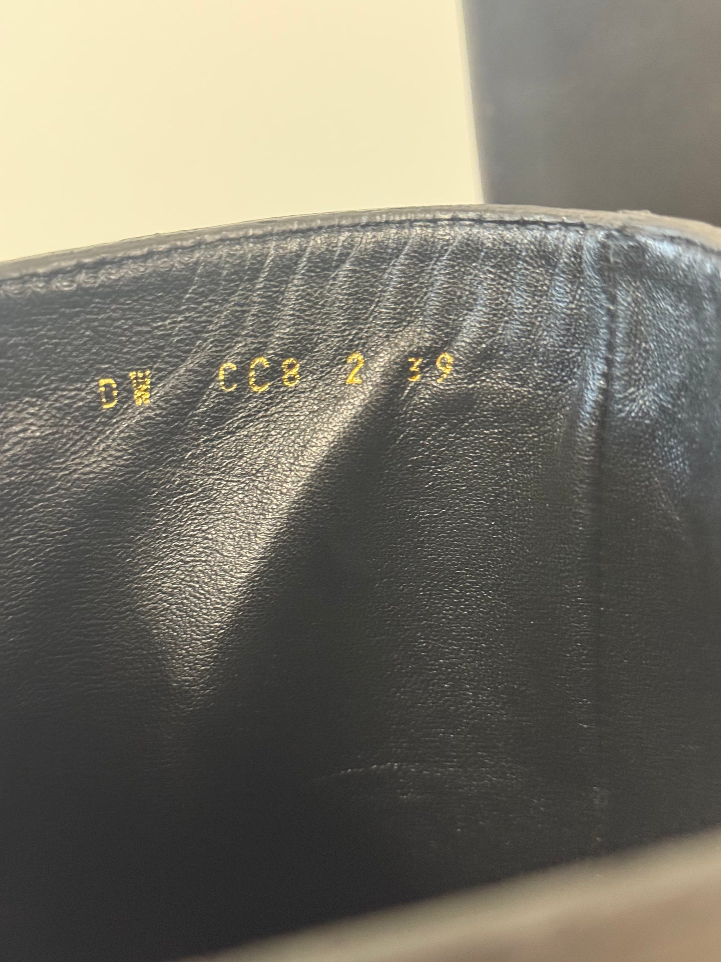 Valentino platform chunky knee length boots (pre-owned)
