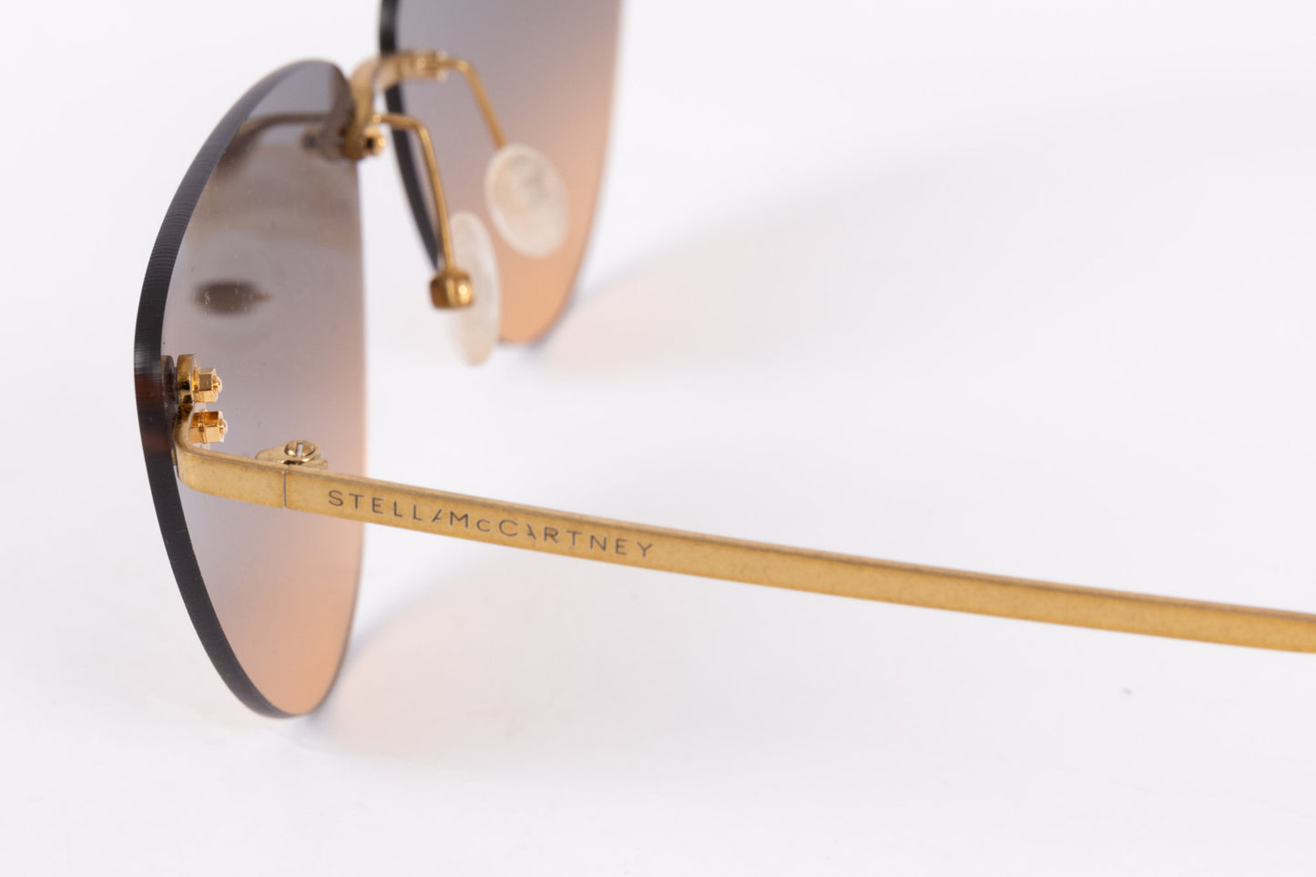 Stella McCartney cat eye frameless sunglasses (pre-owned)