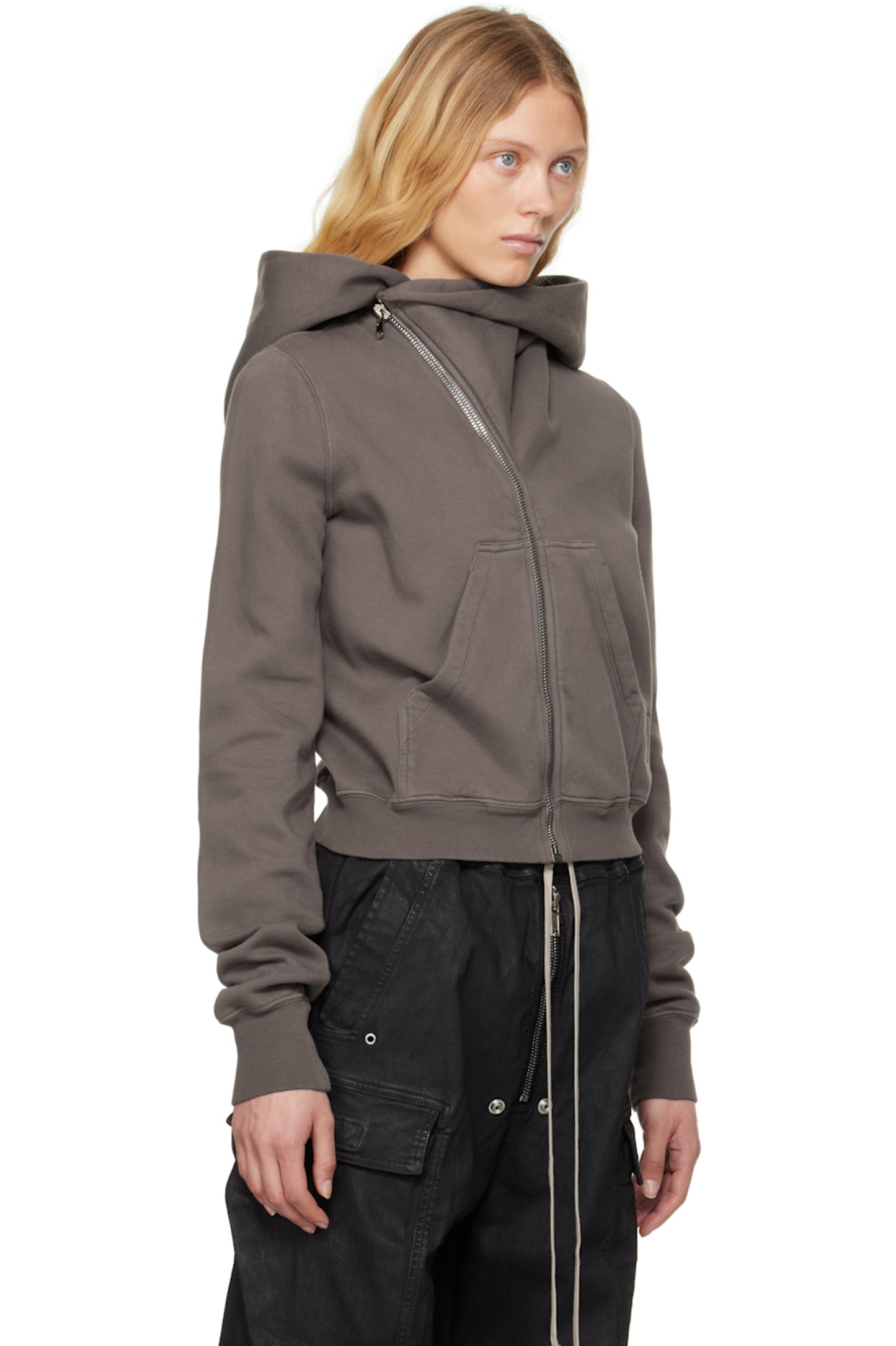 Rick Owens DRKSHDWGray Hollywood Mountain Hoodie (pre-owned)