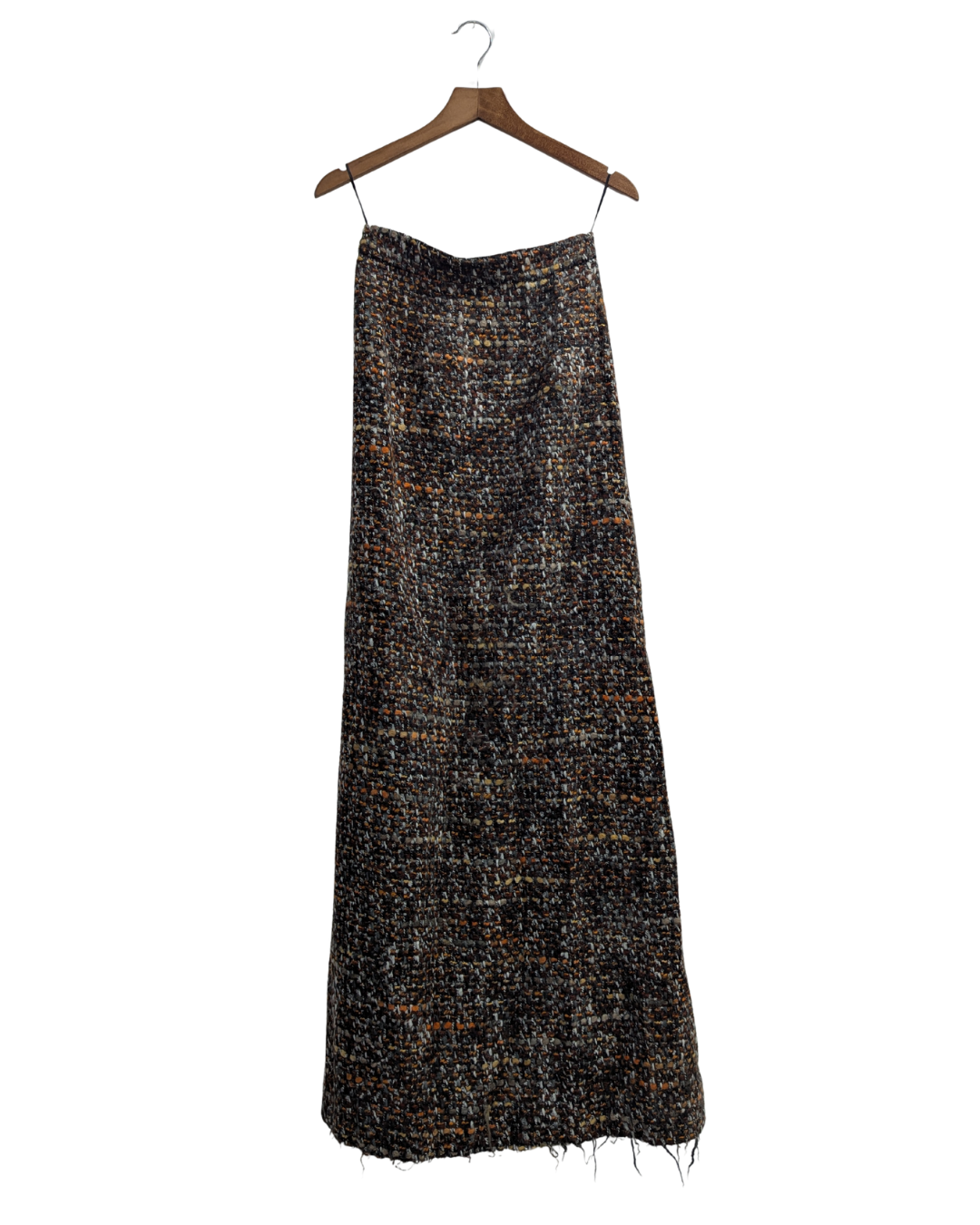 Dolce and Gabbana brown long skirt