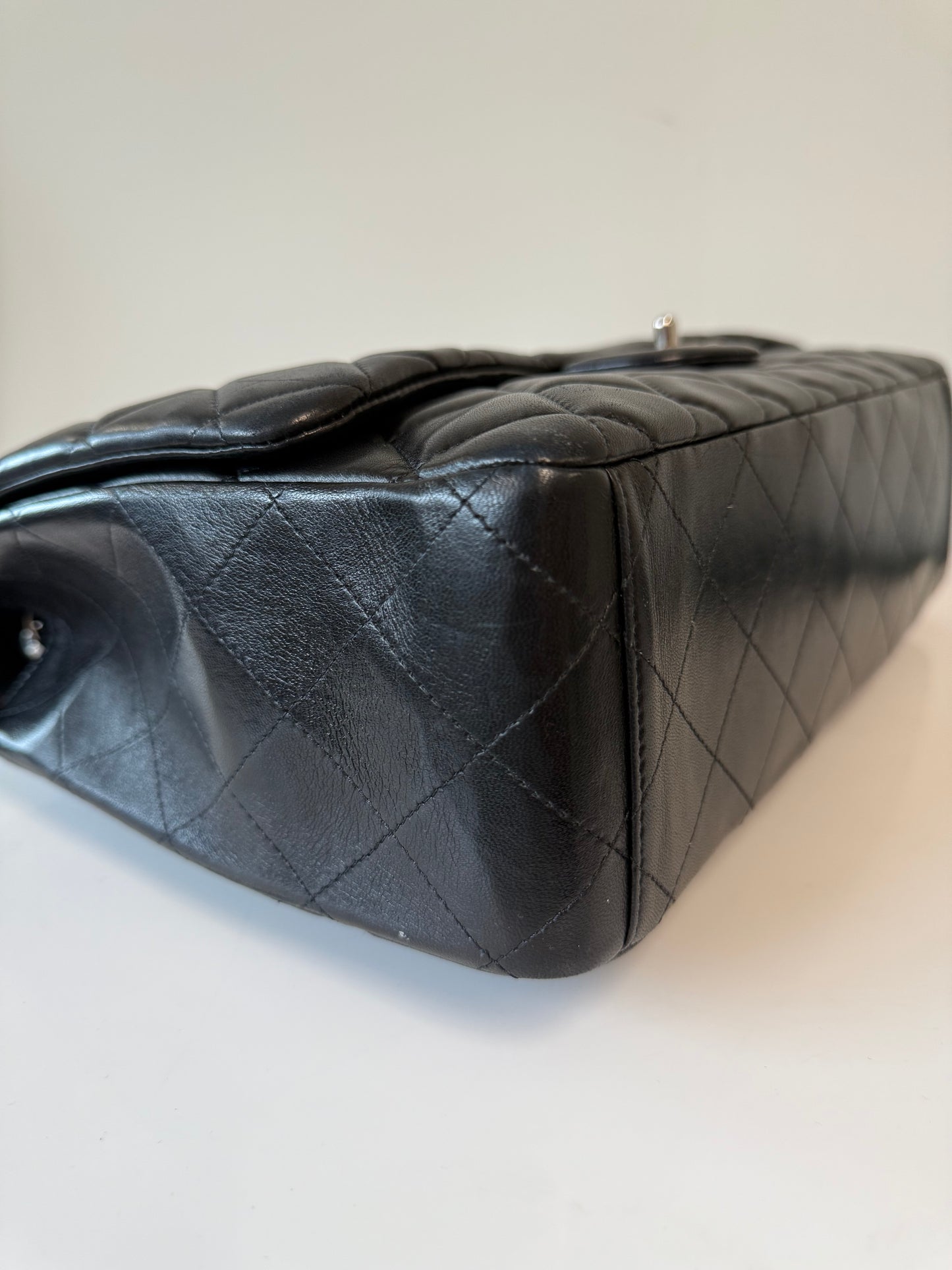 Chanel Black Maxi single flap