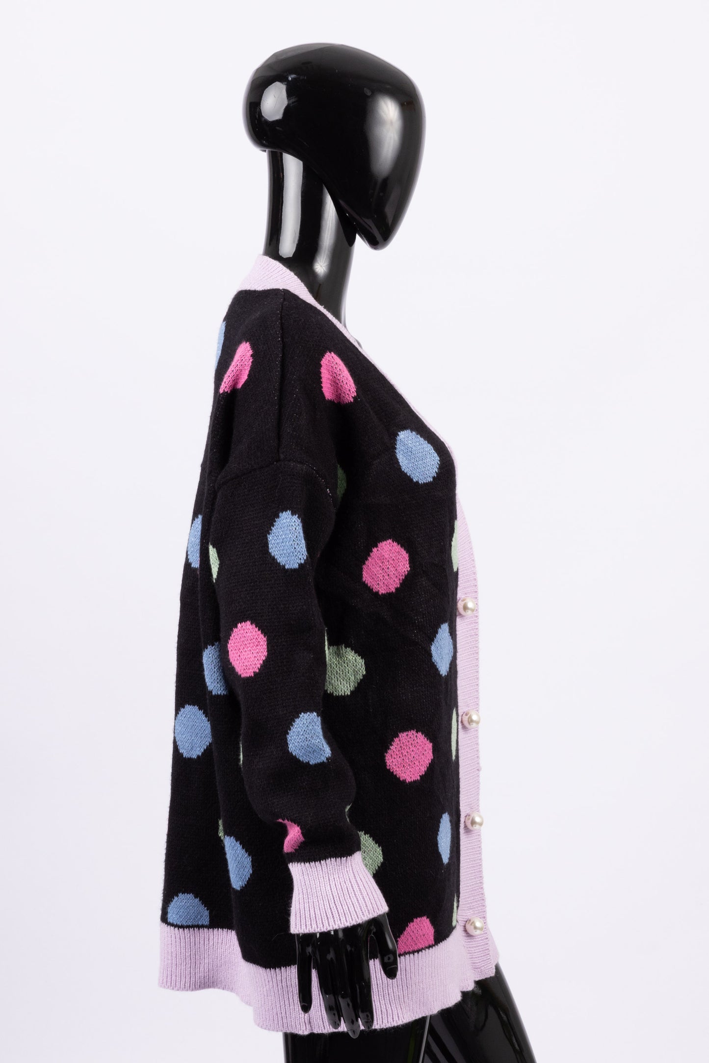Olivia Rubin black spot cardigan (pre-owned)