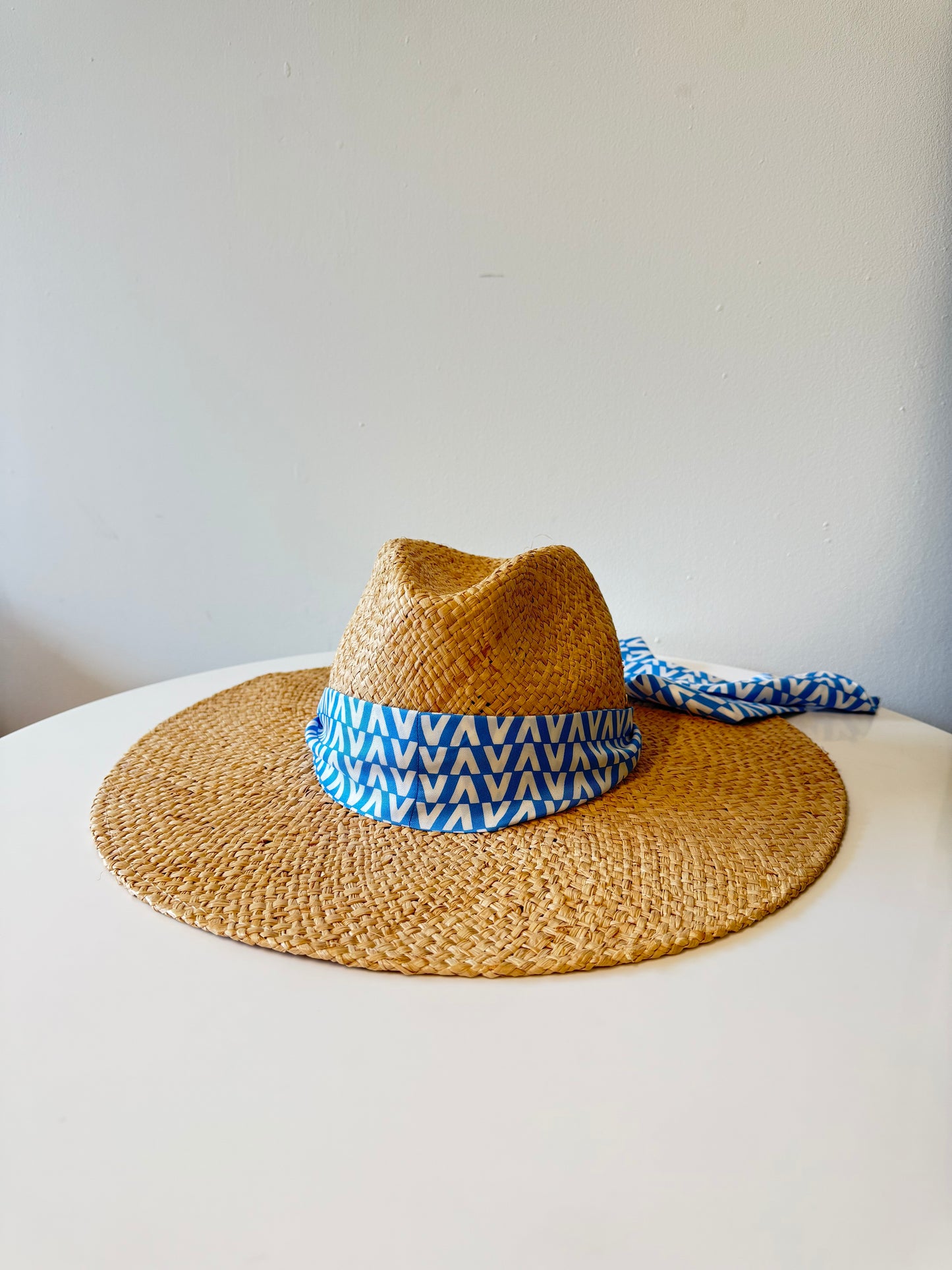 Valentino Garavani woven hat with scarf (pre-owned)