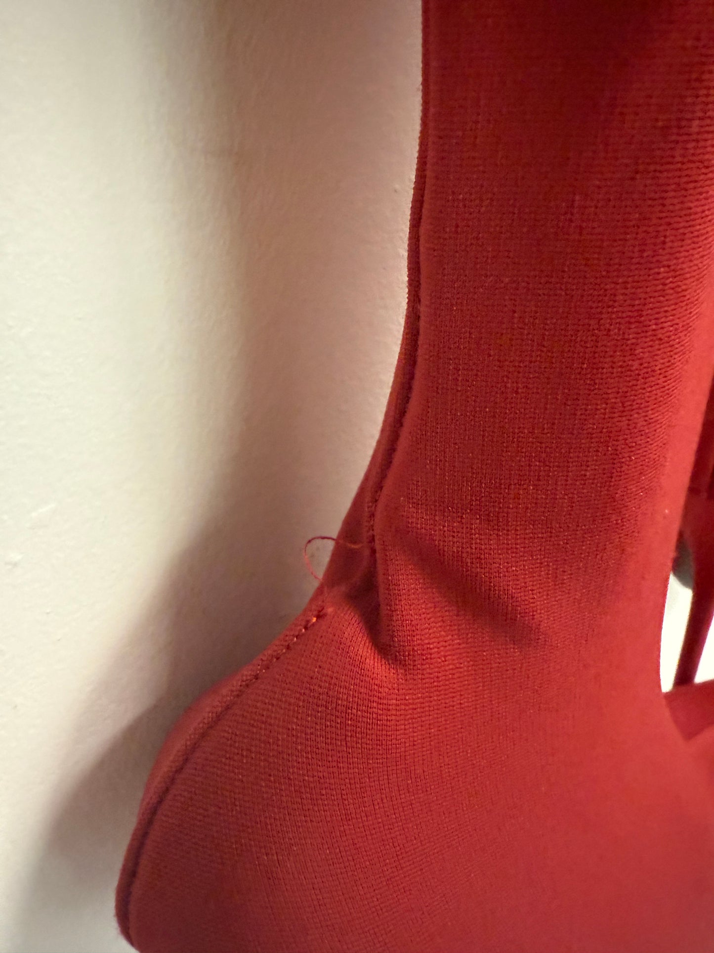 Balenciaga red knife sock boots (pre-owned)