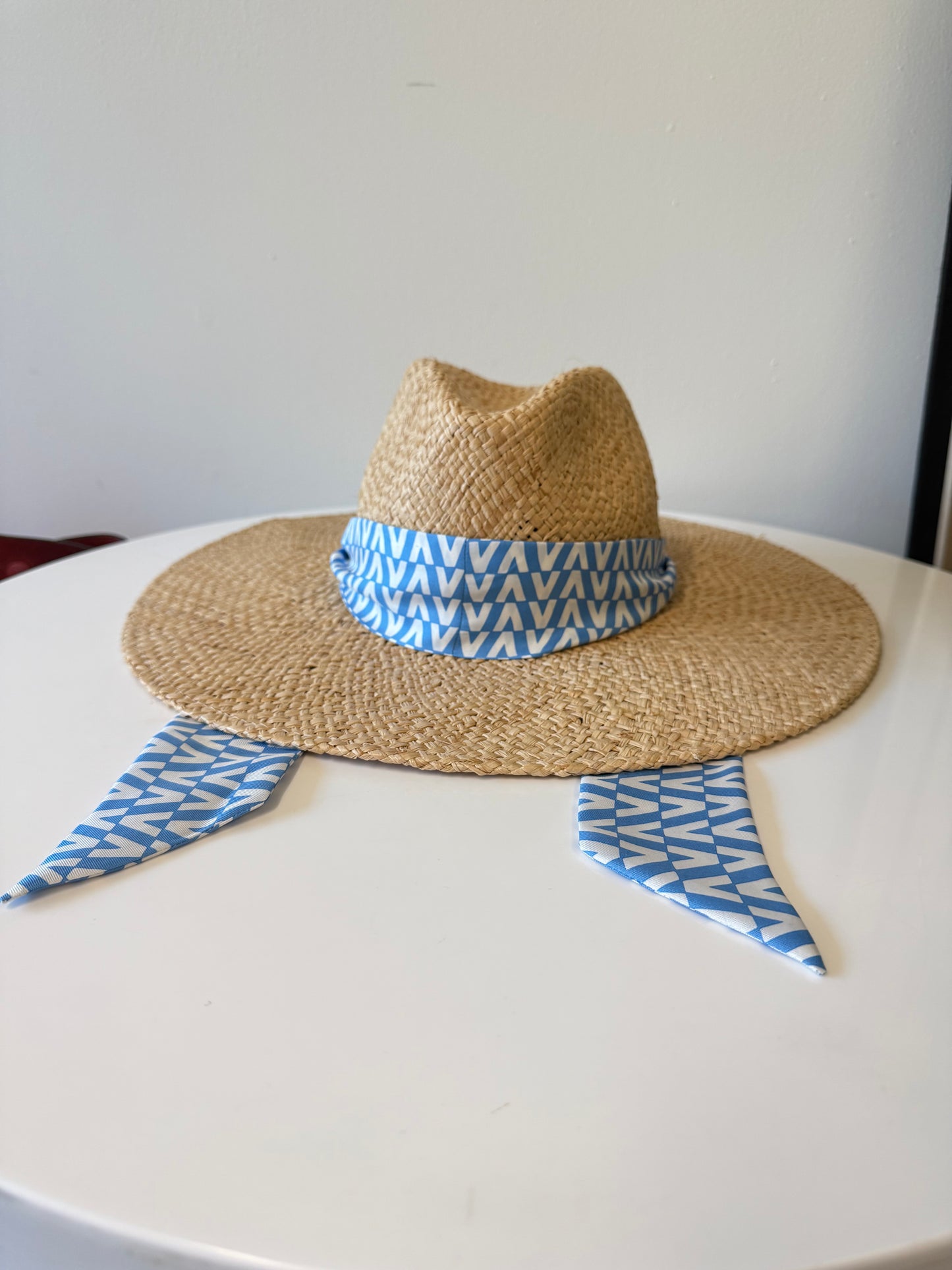 Valentino Garavani woven hat with scarf (pre-owned)