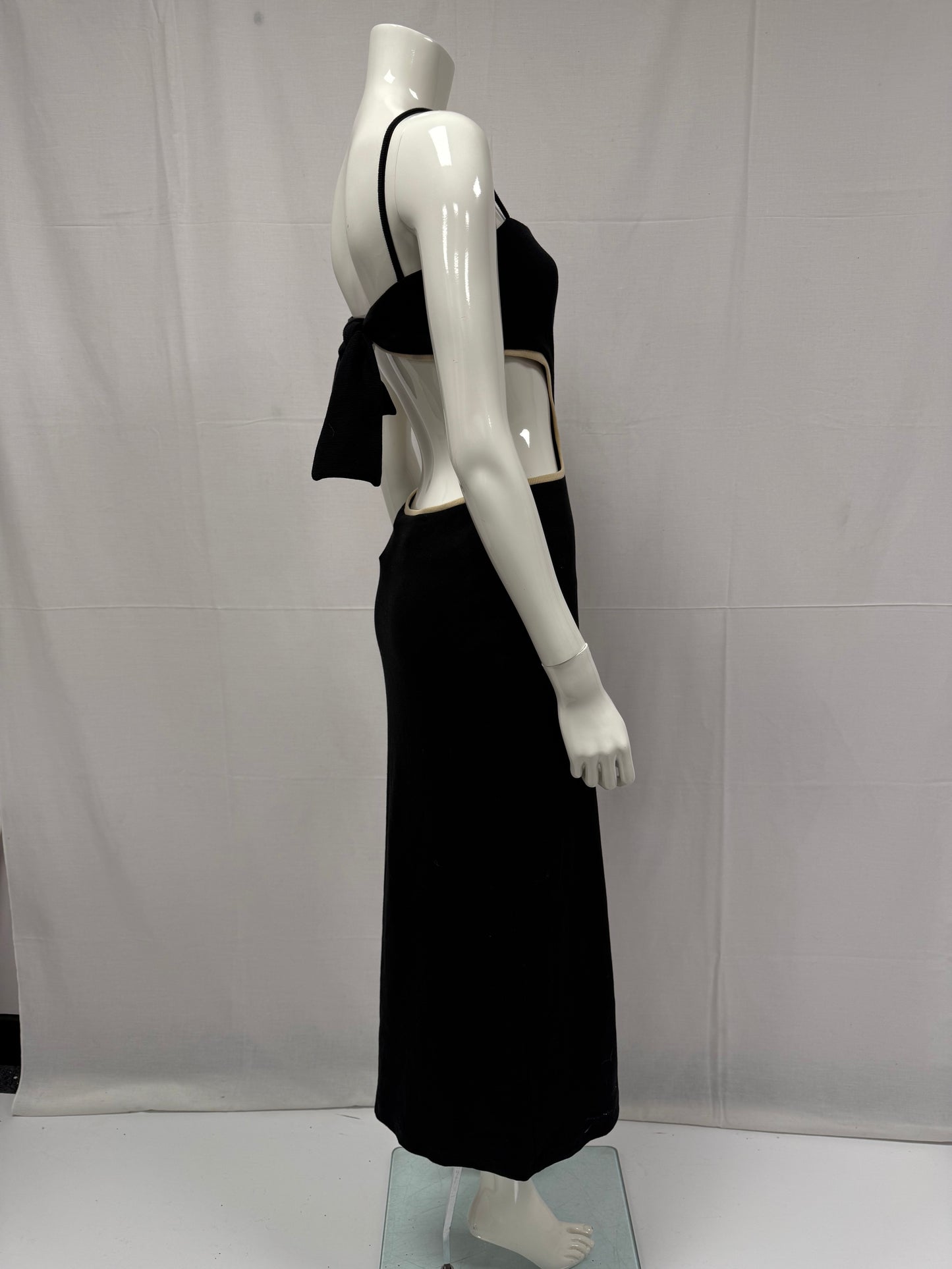Johanna Ortiz black midi sundress (pre-owned)