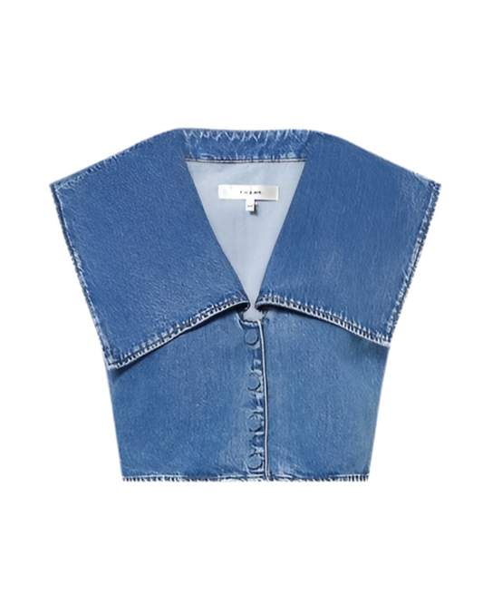 Frame bib sleeveless blouse (pre-owned)