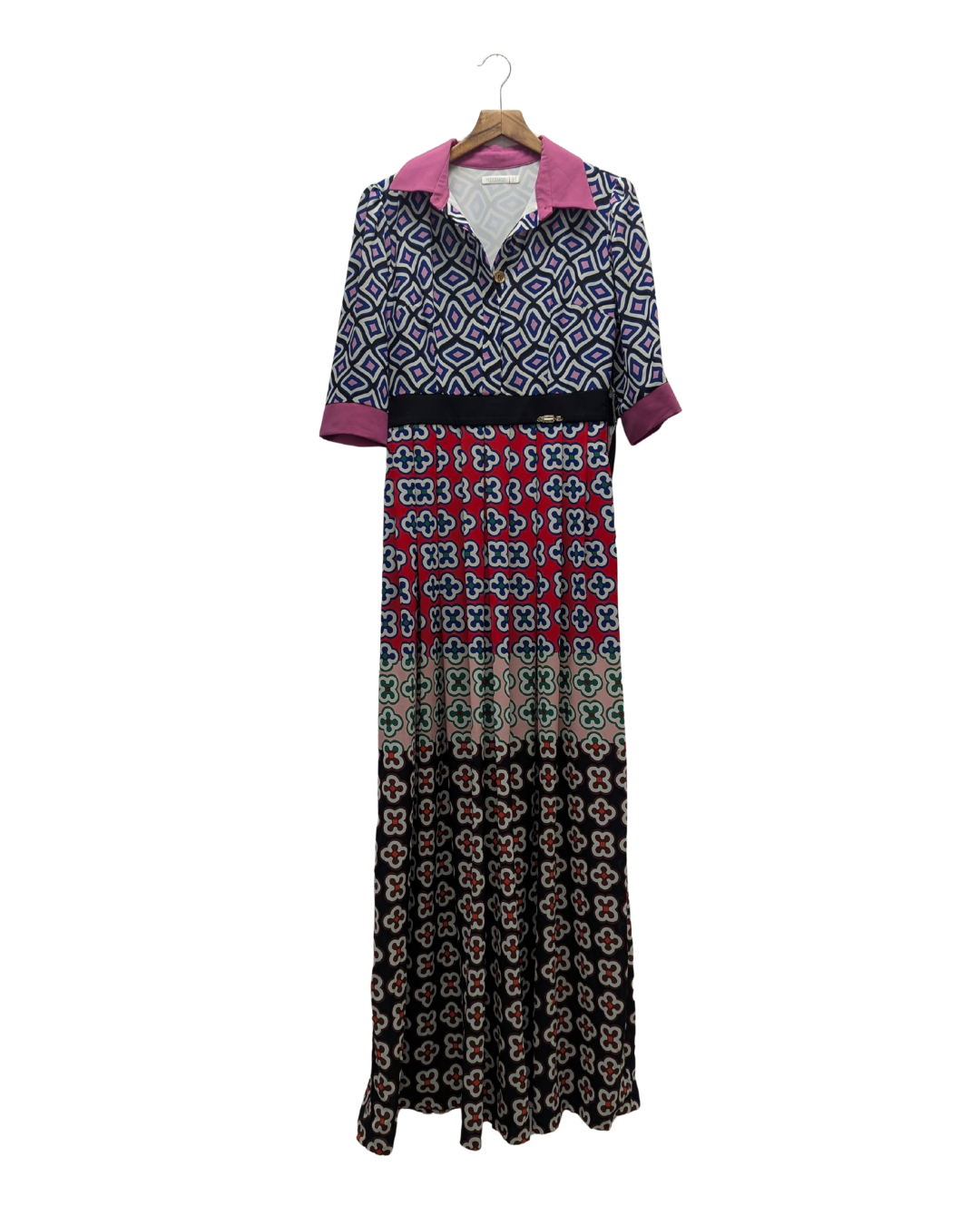 Sensiline patterned long dress