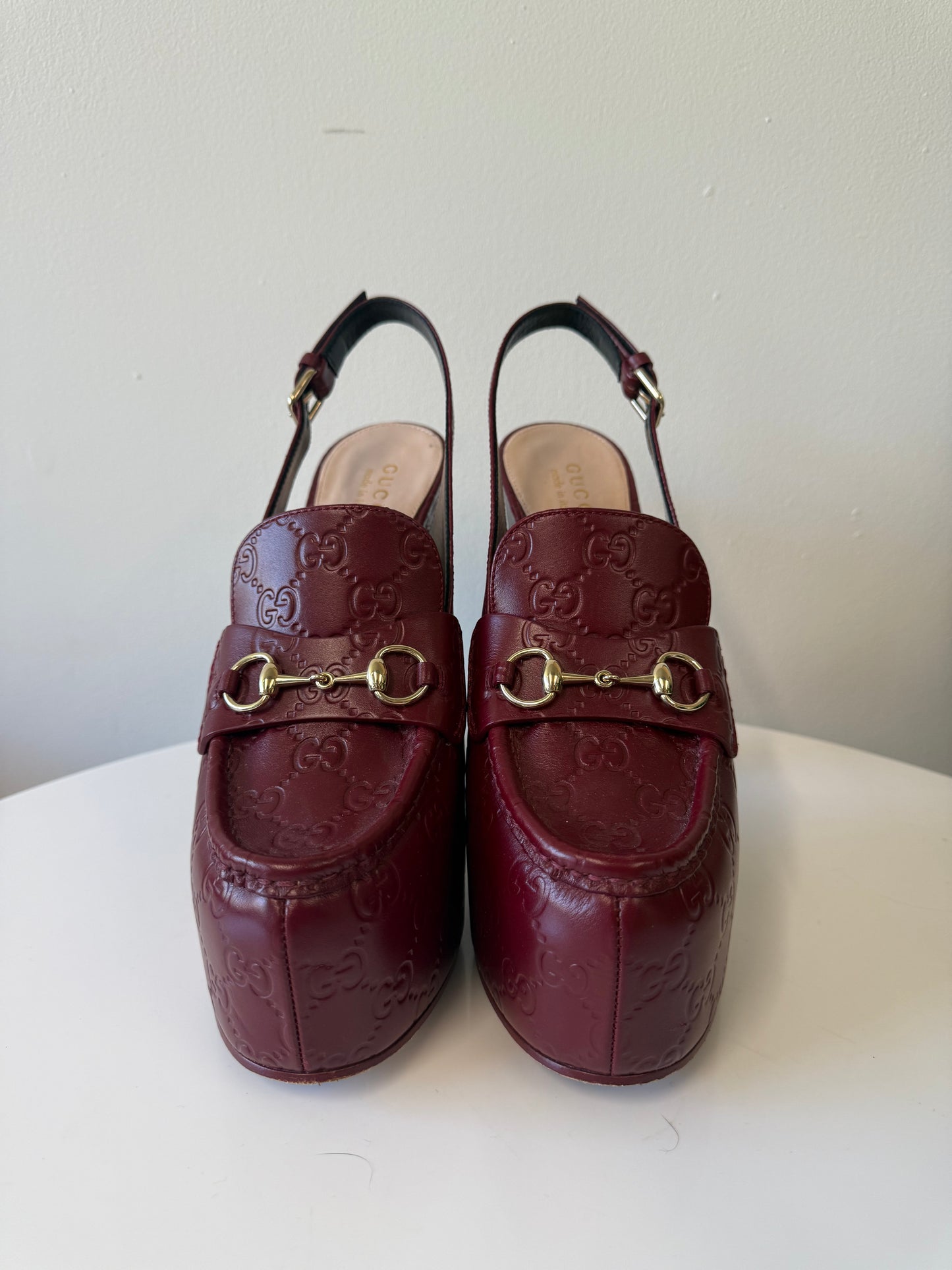 Gucci horsebit platforms (pre-owned)