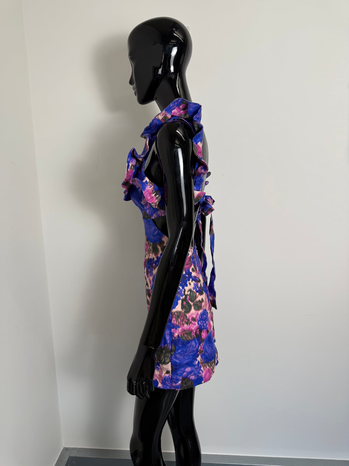 Zimmermann High Tide Frilled Mini Dress (pre-owned)