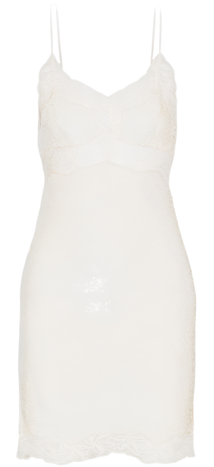 Ashish Cream sequin cami dress (pre-owned)