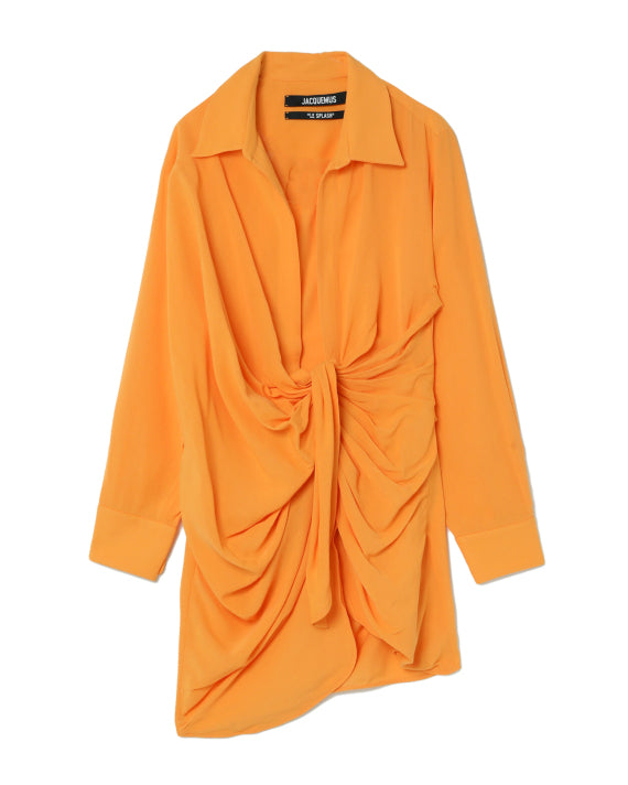 Jacquemus orange KLA robe Bahia (pre-owned)