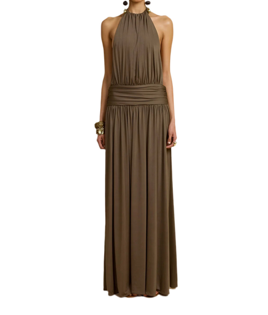 Arcina Ori khaki Santina dress (pre-owned)