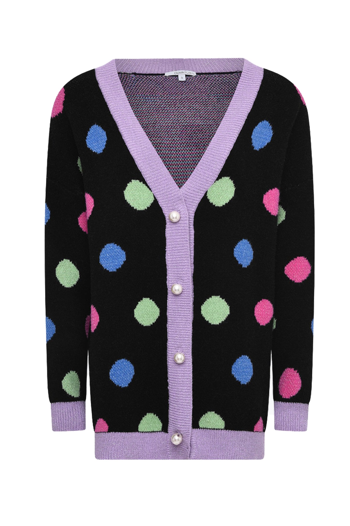 Olivia Rubin black spot cardigan (pre-owned)