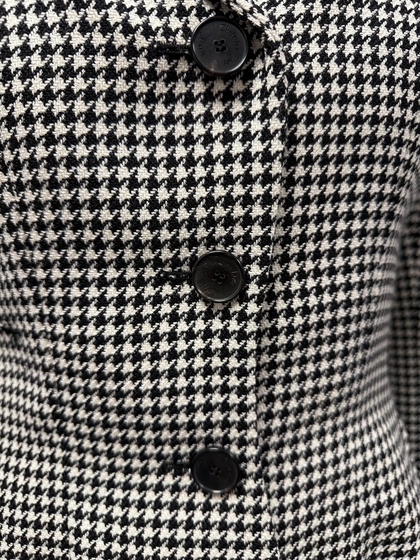 Christian Dior houndstooth blazer (pre-owned)