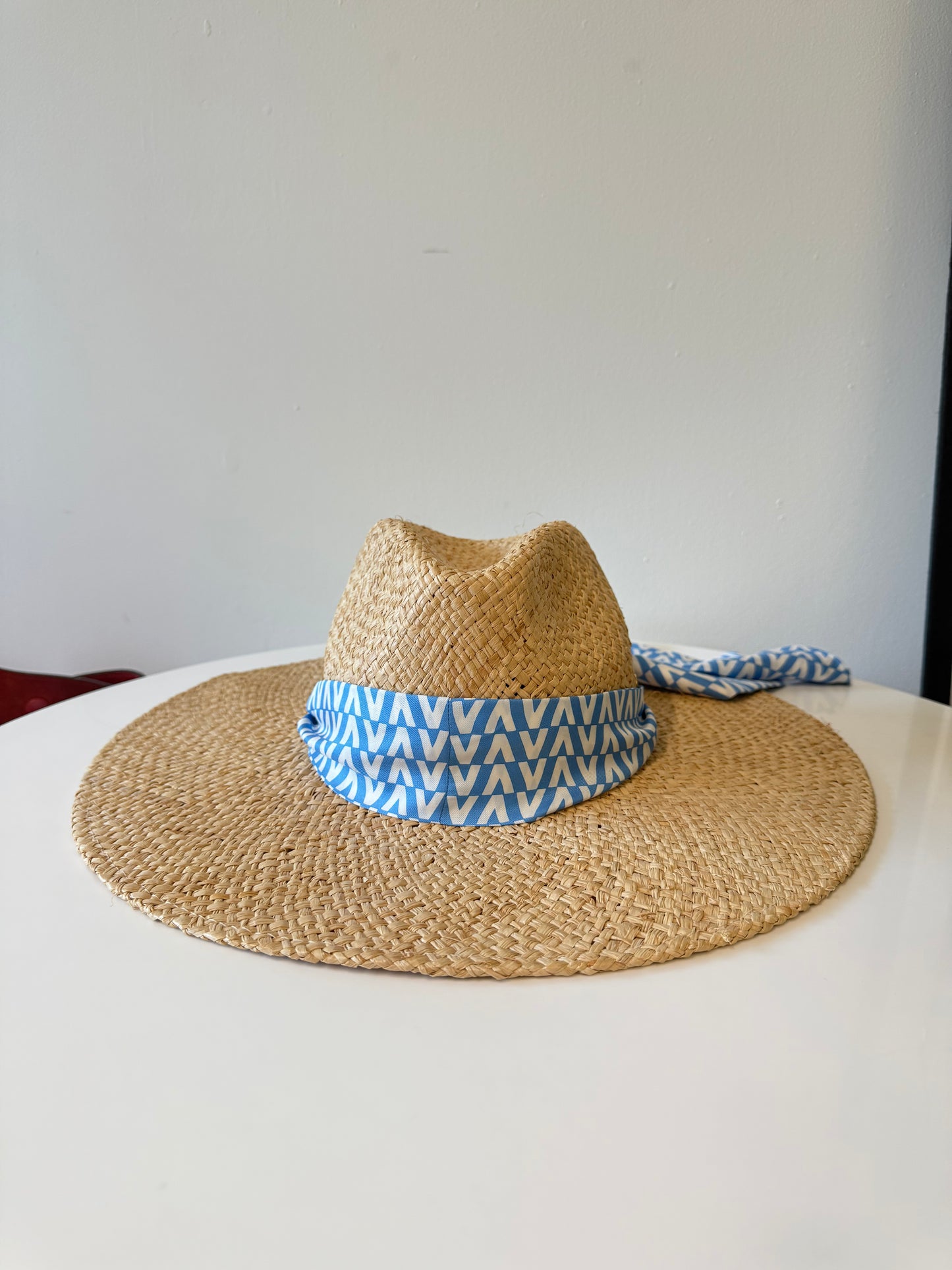 Valentino Garavani woven hat with scarf (pre-owned)