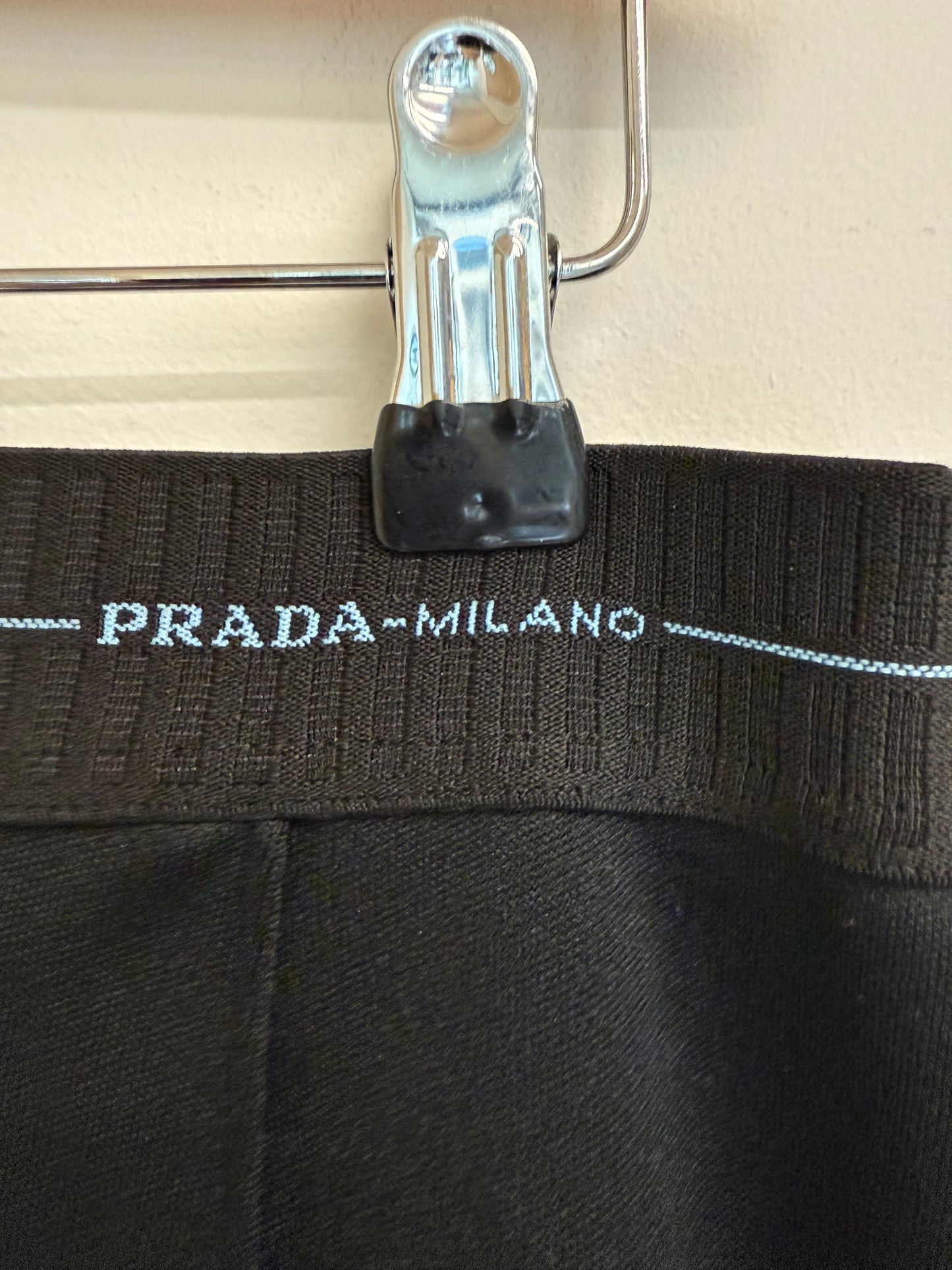 Prada technical pencil skirt (pre-owned)