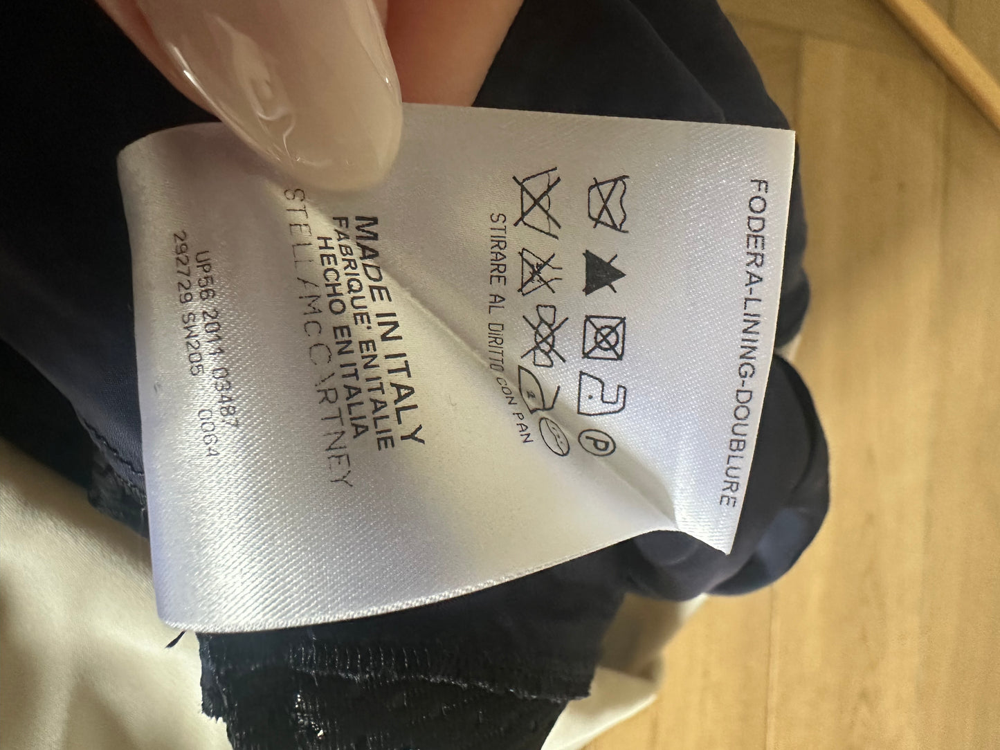 Stella McCartney one shoulder cocktail dress (pre-owned)