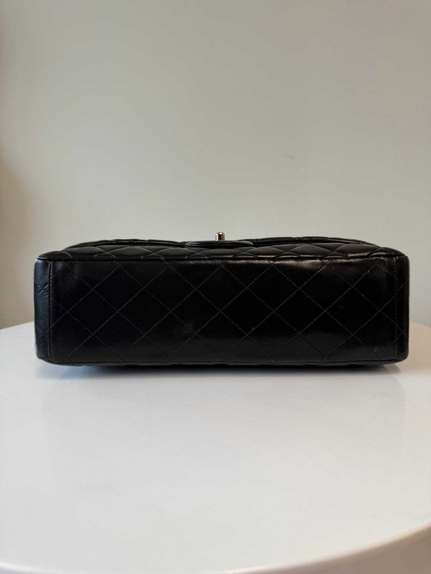 Chanel Black Maxi single flap