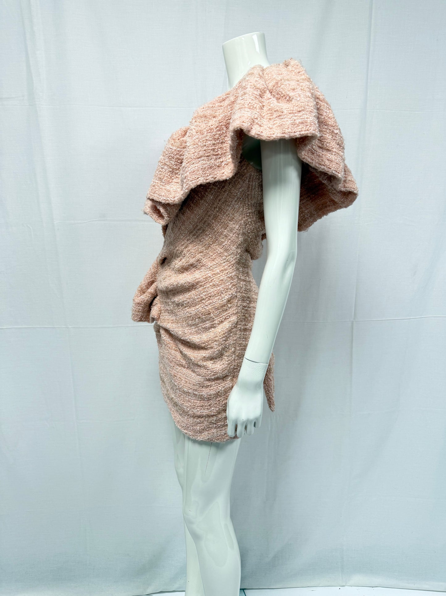 Alexander Vauthier pink tweed dress (pre-owned)
