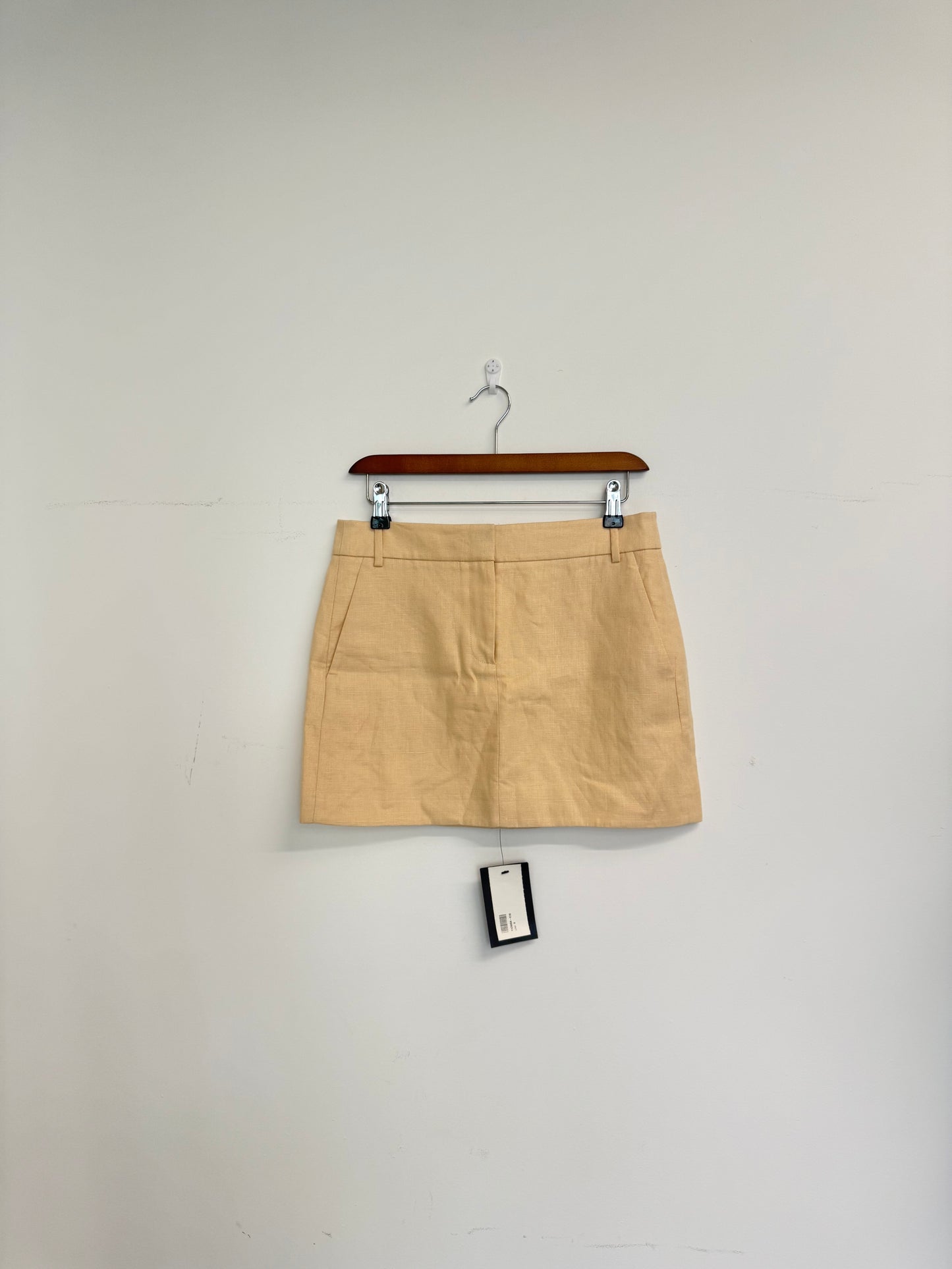 Tibi mini linen skirt (pre-owned)