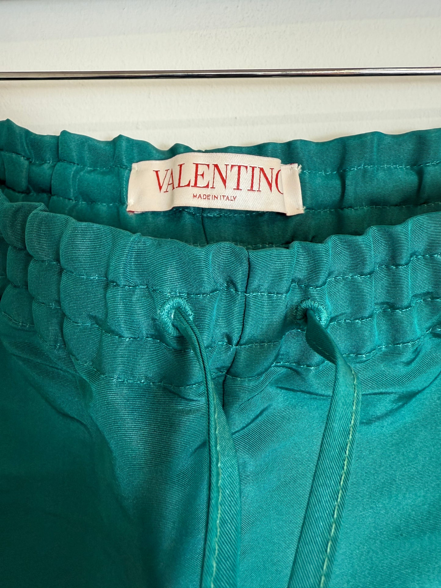 Valentino Silk-Faille Shorts (pre-owned)