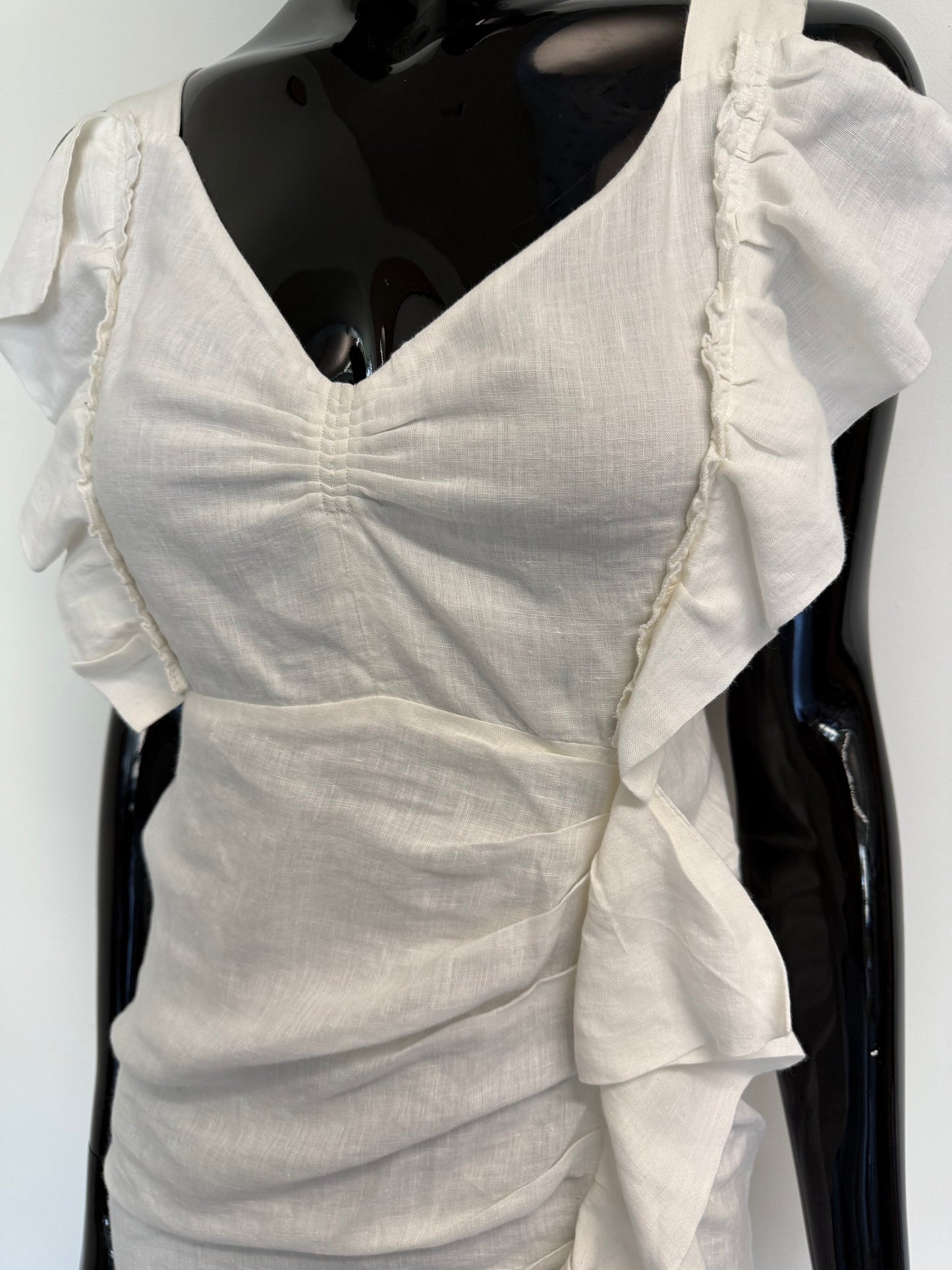 Isabel Marant Ètoile white linen dress (pre-owned)