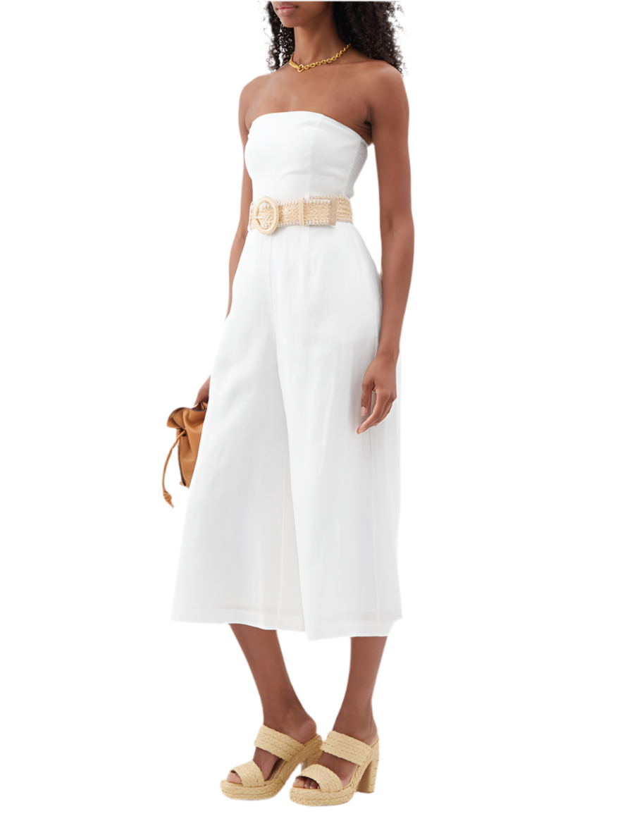 Zimmermann Devi strapless jumpsuit (pre-owned)