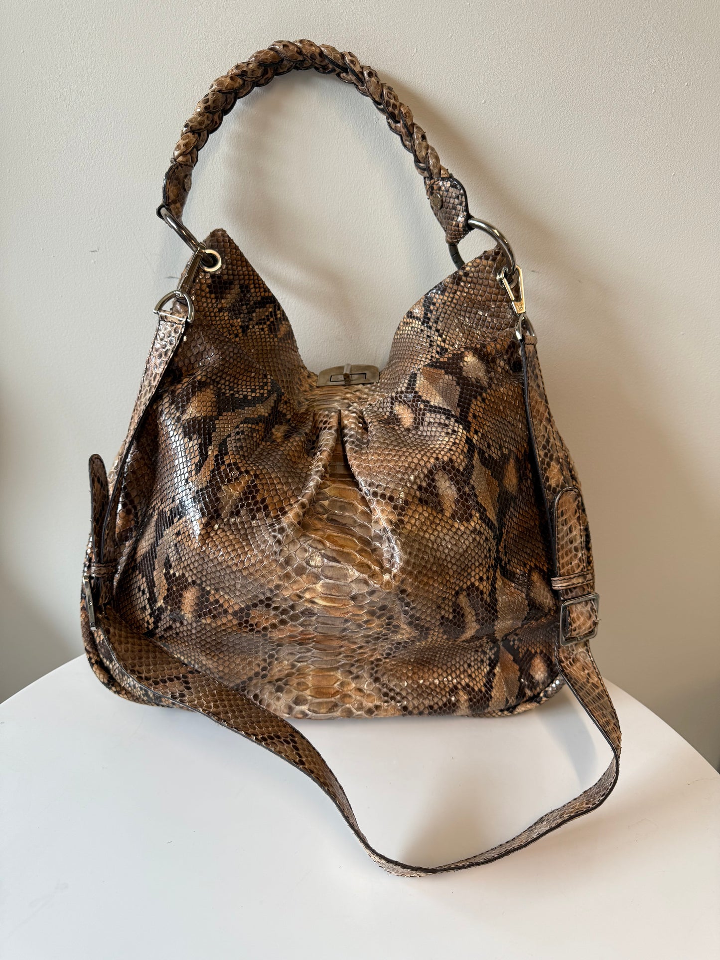 Neri Karra python tote bag (pre-owned)