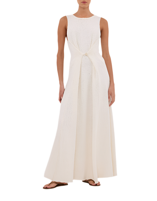 Dissh Sue off white maxi dress (pre-owned)