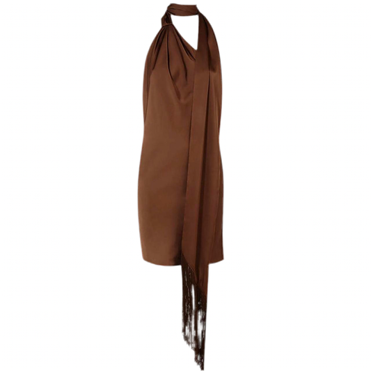 Rat & Boa serafina brown dress (pre-owned)