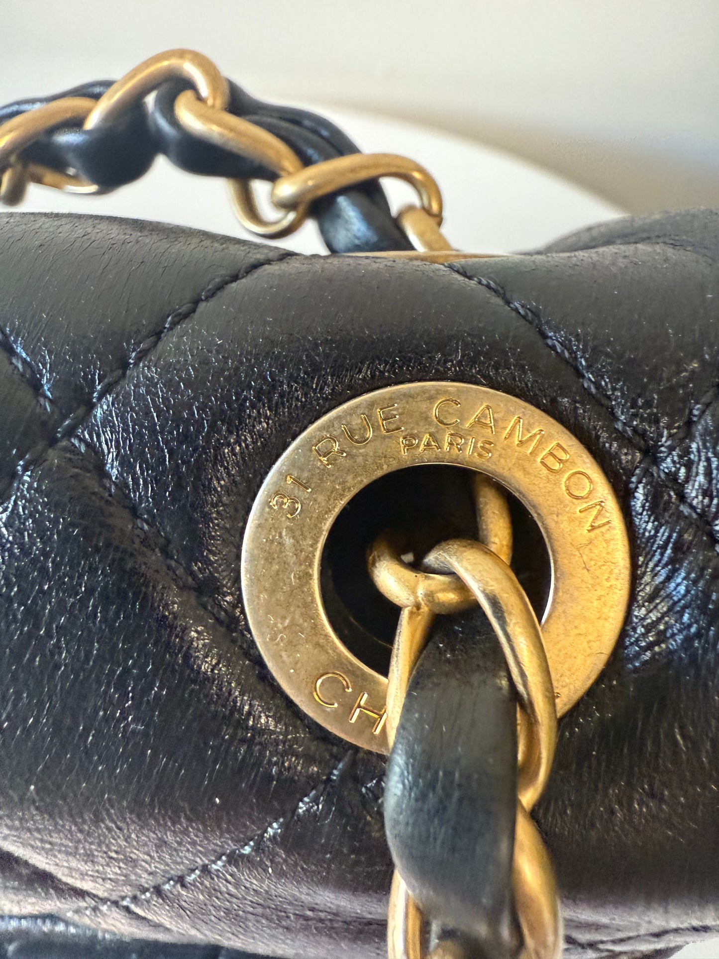 Chanel Black Quilted Lambskin Jumbo Classic Single Flap Bag